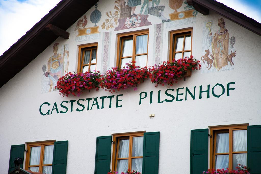 Landgasthof Pilsenhof Entenbraterei Hechendorf am Pilsensee Eksteriør bilde